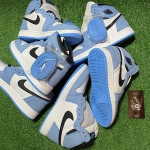 Jordan 1 university blues with receipt